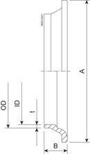 LINER RJT 101.6-316L - BS4825