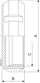 END CAP 76.1-SB-304L - ISO2037