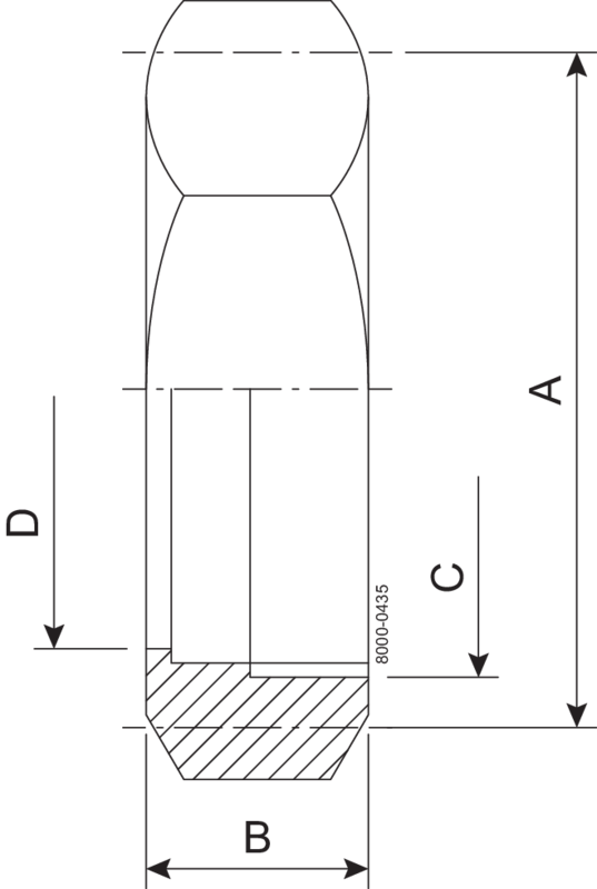 NUT (HEXAGON) IDF 38-304 - ISO2037