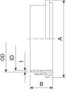 LINER IDF 25-316L - ISO2037