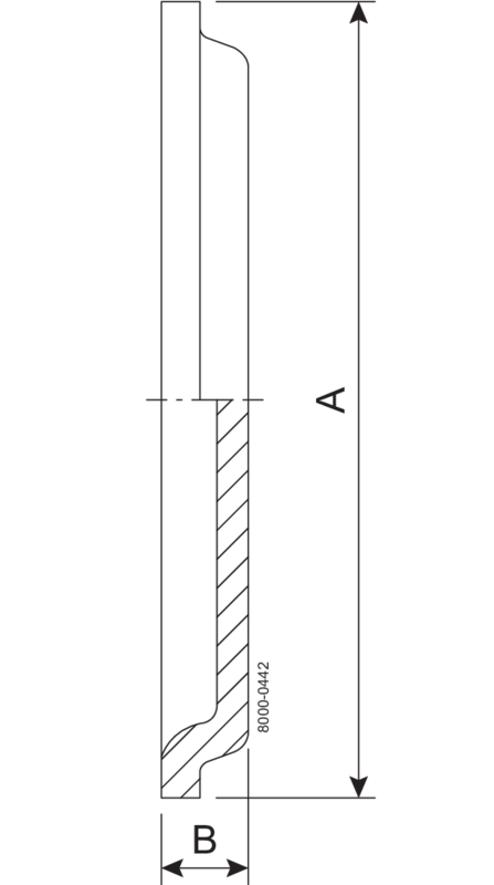 BLANK RJT 76.1-SB-316L - BS4825