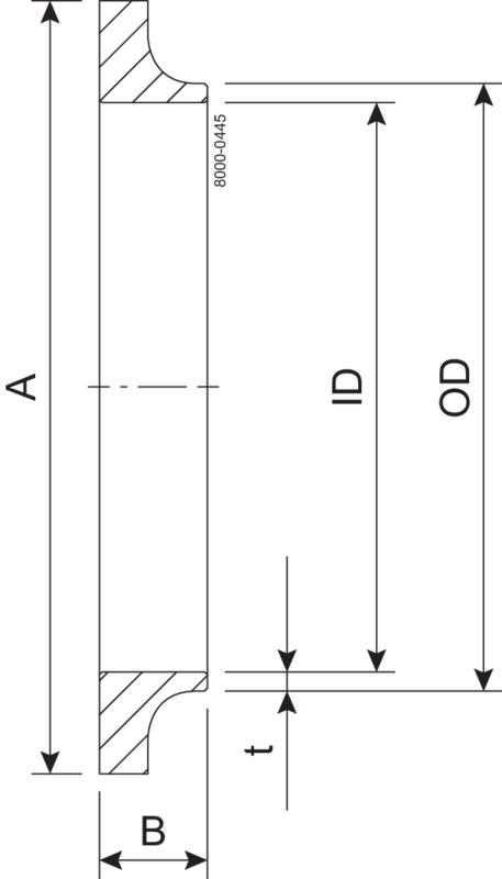 LINER SMS 38-316L - ISO2037