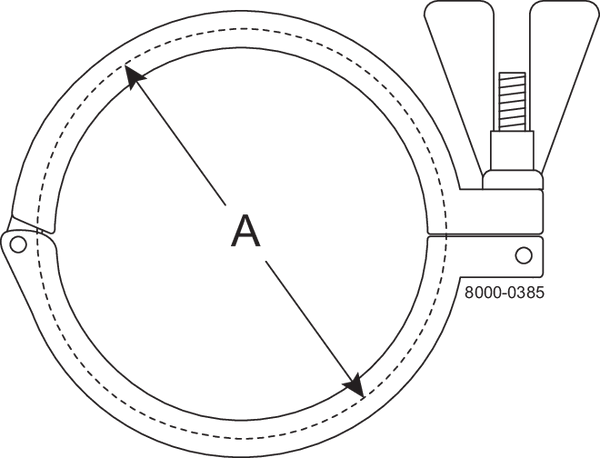 CLAMP RING DN10"-20-304