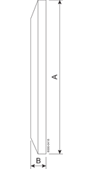 BLIND B DN125 H3 1.4404 - DIN 32676