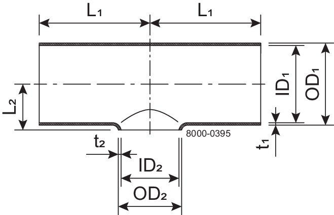 TEE RTK DN80/32 HSF3 1.4307 - DIN 11852