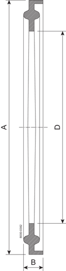 GASKET DN80 PTFE - FIT TO DIN
