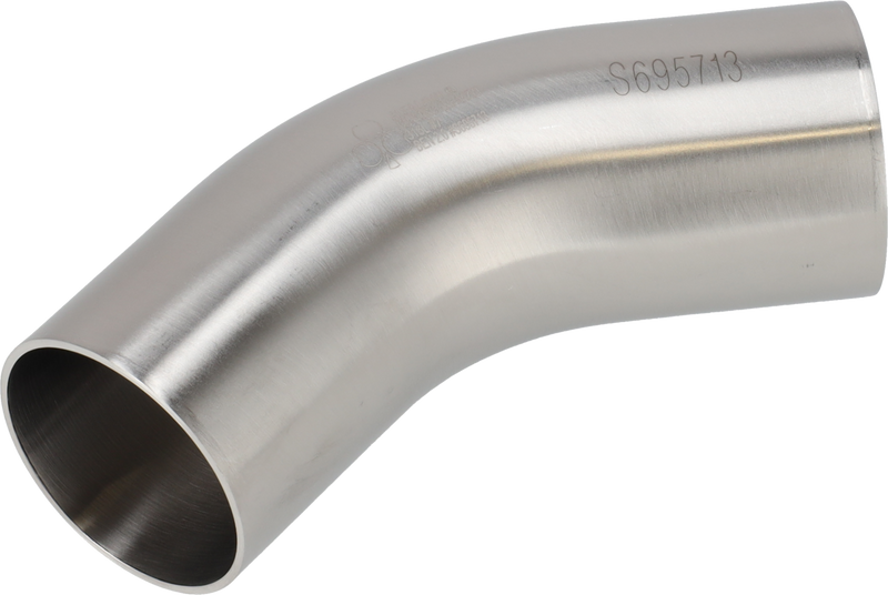 B2KS-3-304L-7 - 45-WELD BEND POLISHED ID/OD