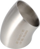 BEND 45 BS DN40 HSF3 1.4404 - DIN 11852