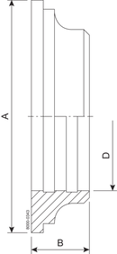EXP RED. LINER 76.1-63.5-316L - ISO2037
