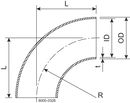 BEND-90 76.1-SHORT-SB-316L - 1.5XD-ISO2037