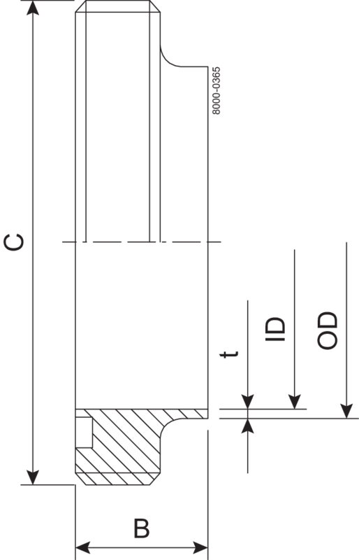 MALE PART DS-51-316L, - DS720