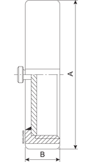 END CAP DS-63.5-304 - DS720