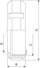 NUT SMS 101.6-304 - ISO2037