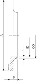 RED. LINER 63.5-38-316L - SMS