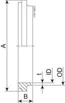 LINER IDF 63.5-316L - IDF