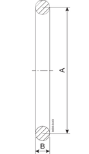 SEAL RING 25 NBR - RJT