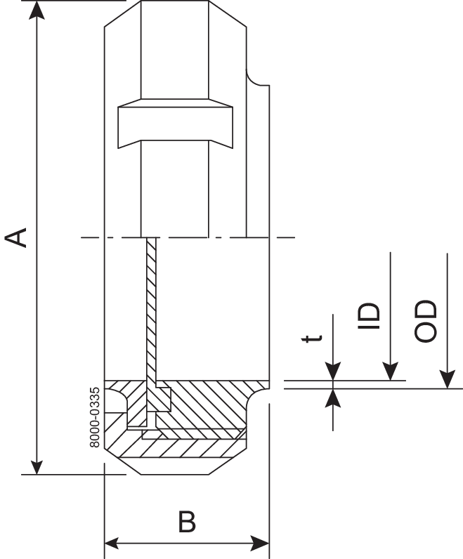 UNION COMPL SMS 51-304L-NBR - ISO2037