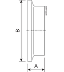 14WMPS-1 1/2-304-7 - TC SHORT WELD FERRULE