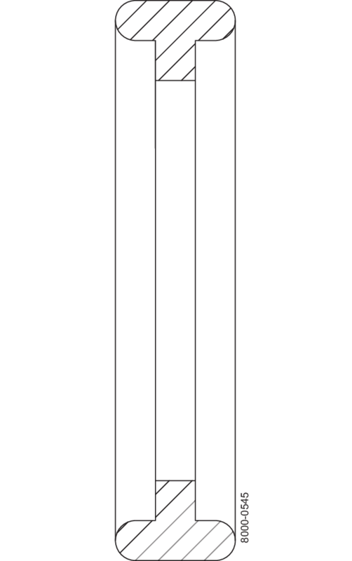 42MP-U-1/2 - FRACTIONAL TC GSKT 1/2" BUNA