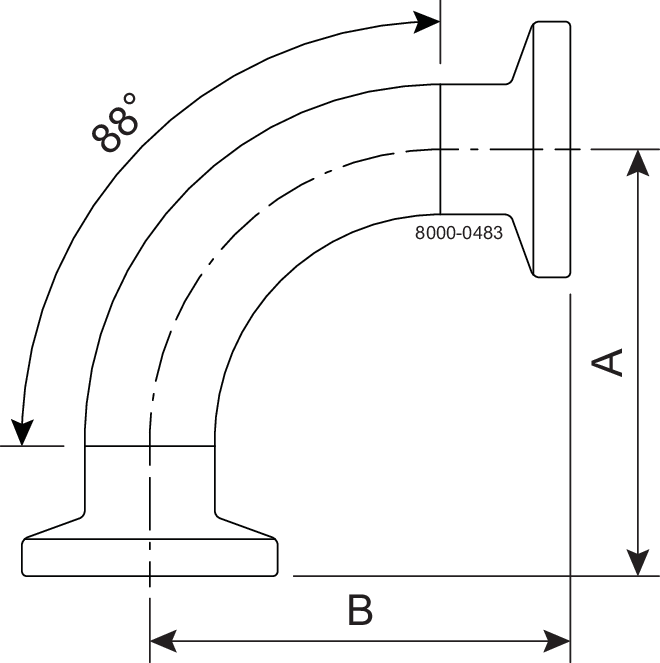 B288CMP-1/2-316L-PL - BPE TC 88 20Ra/pol OD SF1