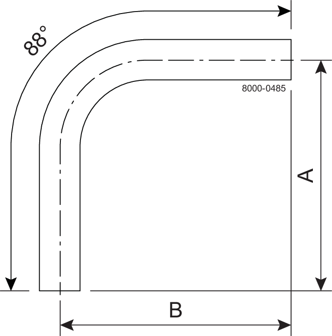 B288S-3-316L-PL - BPE WELD 88 20RA/POL OD SF1