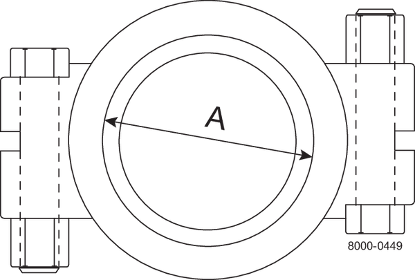 A13MHP-0.5&0.75-304 - HIGH PRESSURE CLAMP RING LIGHT VERSION