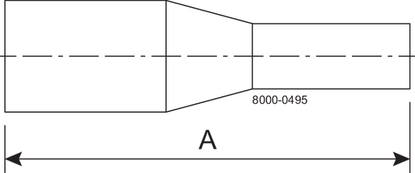 B31-4 X 2 1/2-316L-PM - BPE CONRED-W 15RAEP/POL,SF4