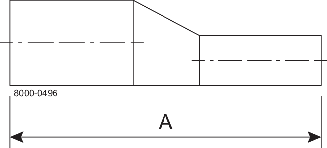 B32-3 X 2 1/2-316L-PL - BPE ECCRED-WXW 20RA/POL,SF1