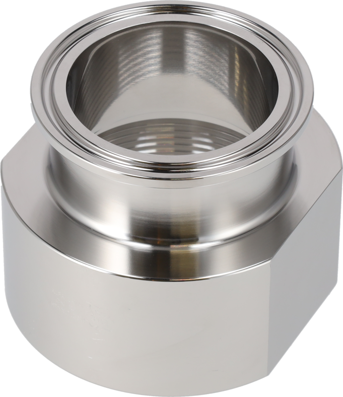 22MP-1/2 X 1/8-316L-PM - TC X NPT-FEMALE ADAPTER 15RAEP