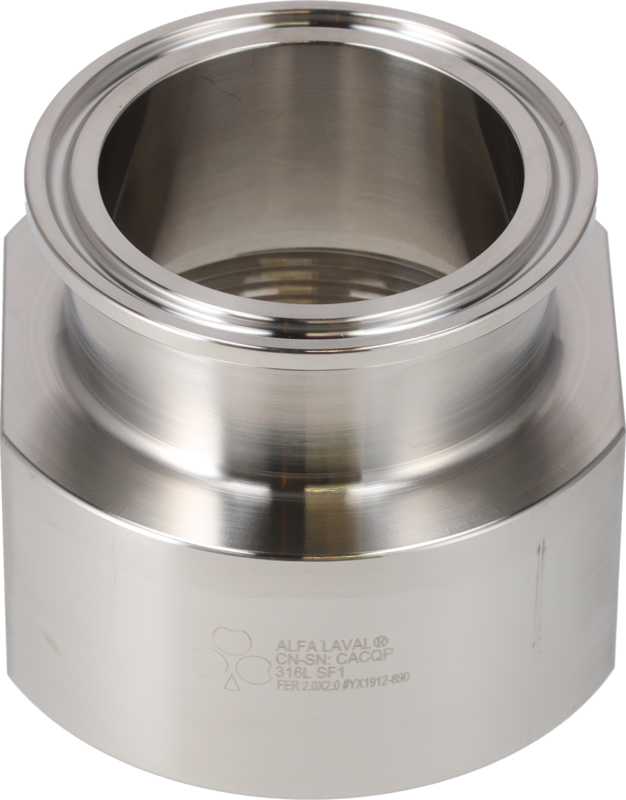 22MP-1/2 X 1/4-316L-PL - TC X NPT-FEMALE ADAPTER 20RA