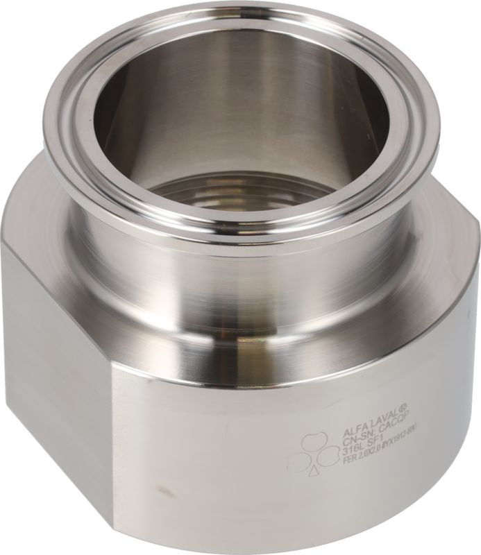 22MP-1/2 X 1/4-316L-PL - TC X NPT-FEMALE ADAPTER 20RA